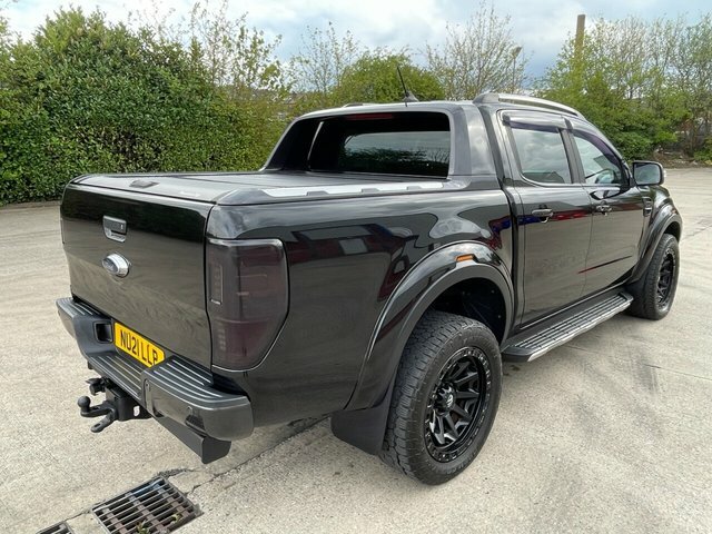 Ford Ranger Ecoblue Wildtrak Pickup Double NU21LLP Black #3