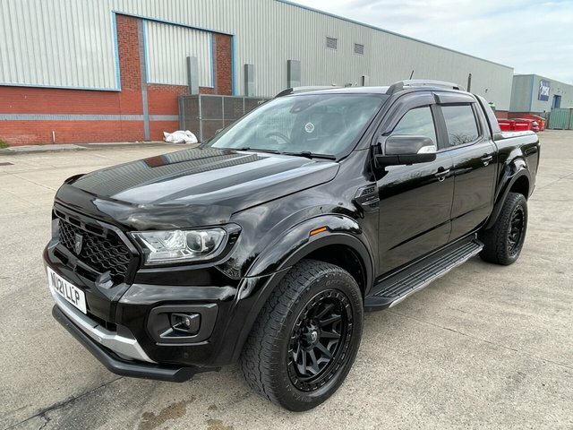 Ford Ranger Ecoblue Wildtrak Pickup Double NU21LLP Black #2