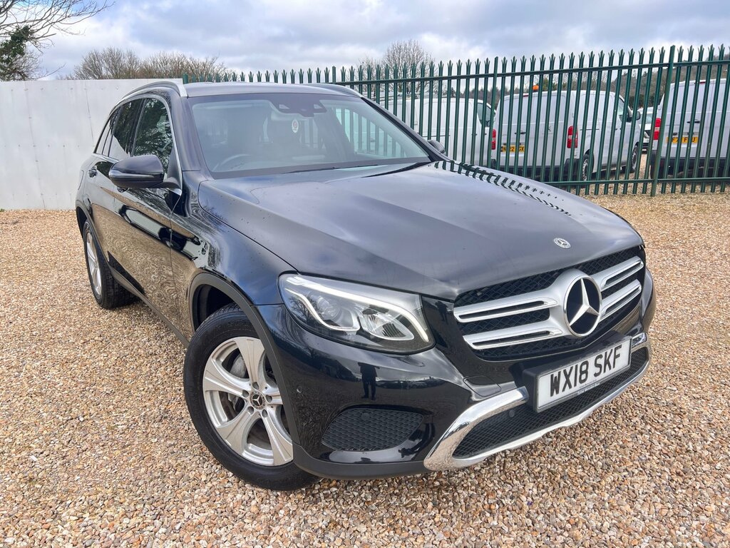 Mercedes-Benz GLC Class 2.1 Glc220d Sport Suv G-tronic 4Matic E WX18SKF Black #2