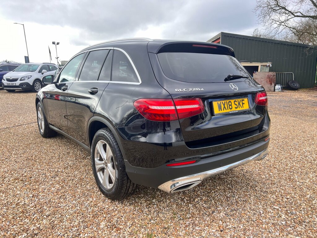 Mercedes-Benz GLC Class 2.1 Glc220d Sport Suv G-tronic 4Matic E WX18SKF Black #6