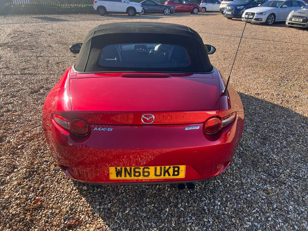 Mazda MX-5 1.5 Skyactiv-g Sport Nav Convertible Ma WN66UKB Red #5