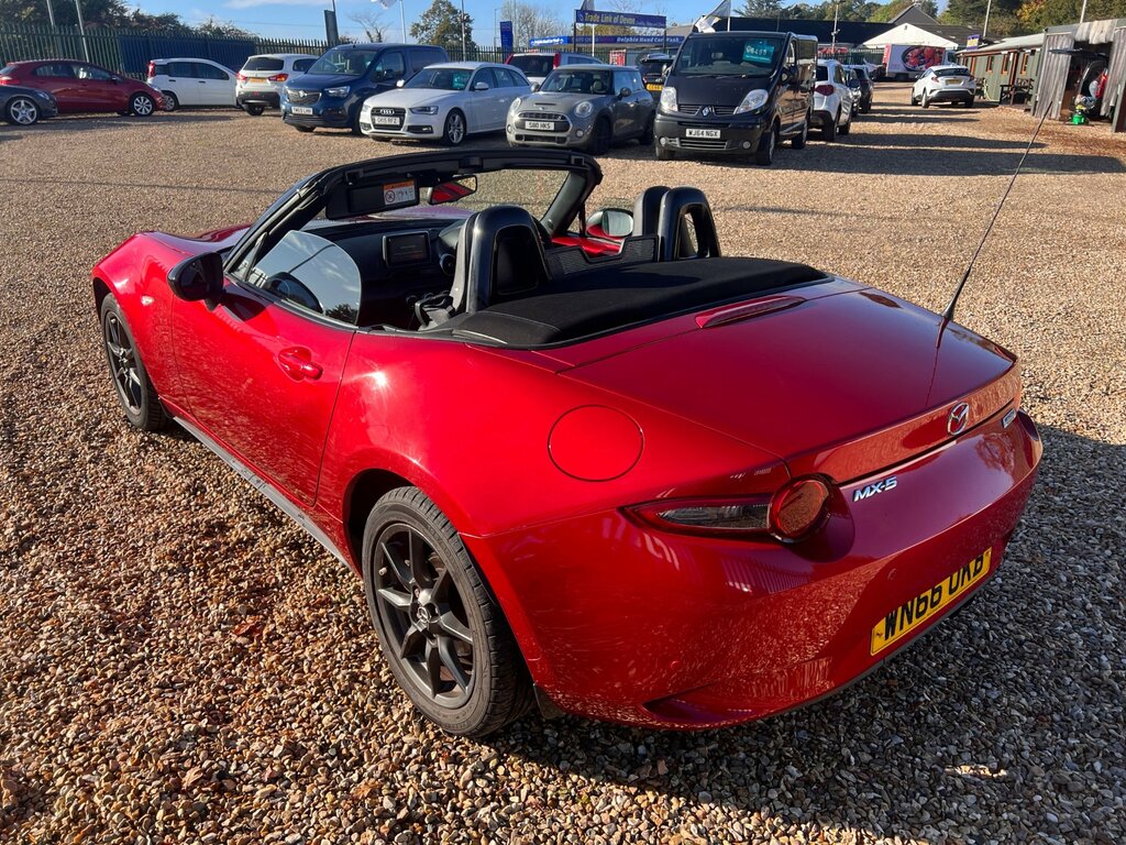 Mazda MX-5 1.5 Skyactiv-g Sport Nav Convertible Ma WN66UKB Red #6