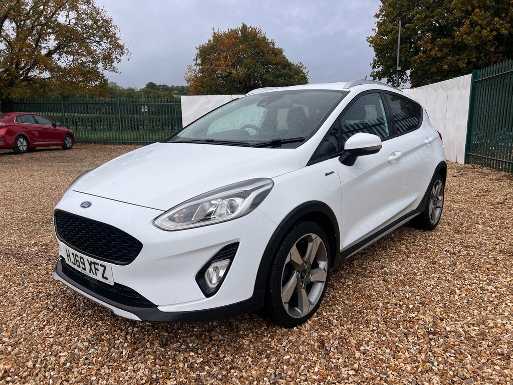 Ford Fiesta 1.0T Ecoboost Gpf Active X Hatchback Ma HJ69XFZ White #3
