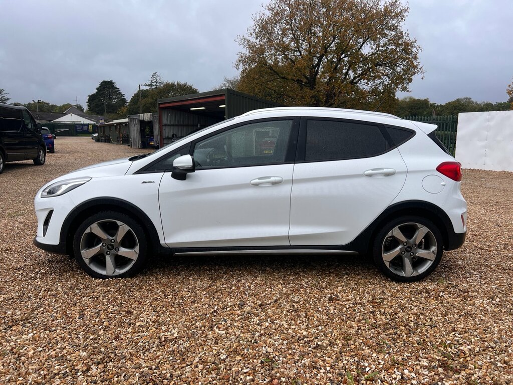 Ford Fiesta 1.0T Ecoboost Gpf Active X Hatchback Ma HJ69XFZ White #4