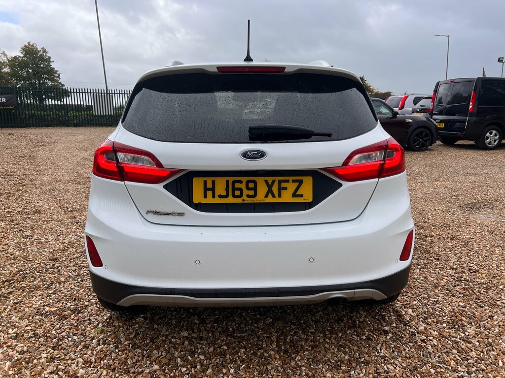 Ford Fiesta 1.0T Ecoboost Gpf Active X Hatchback Ma HJ69XFZ White #6