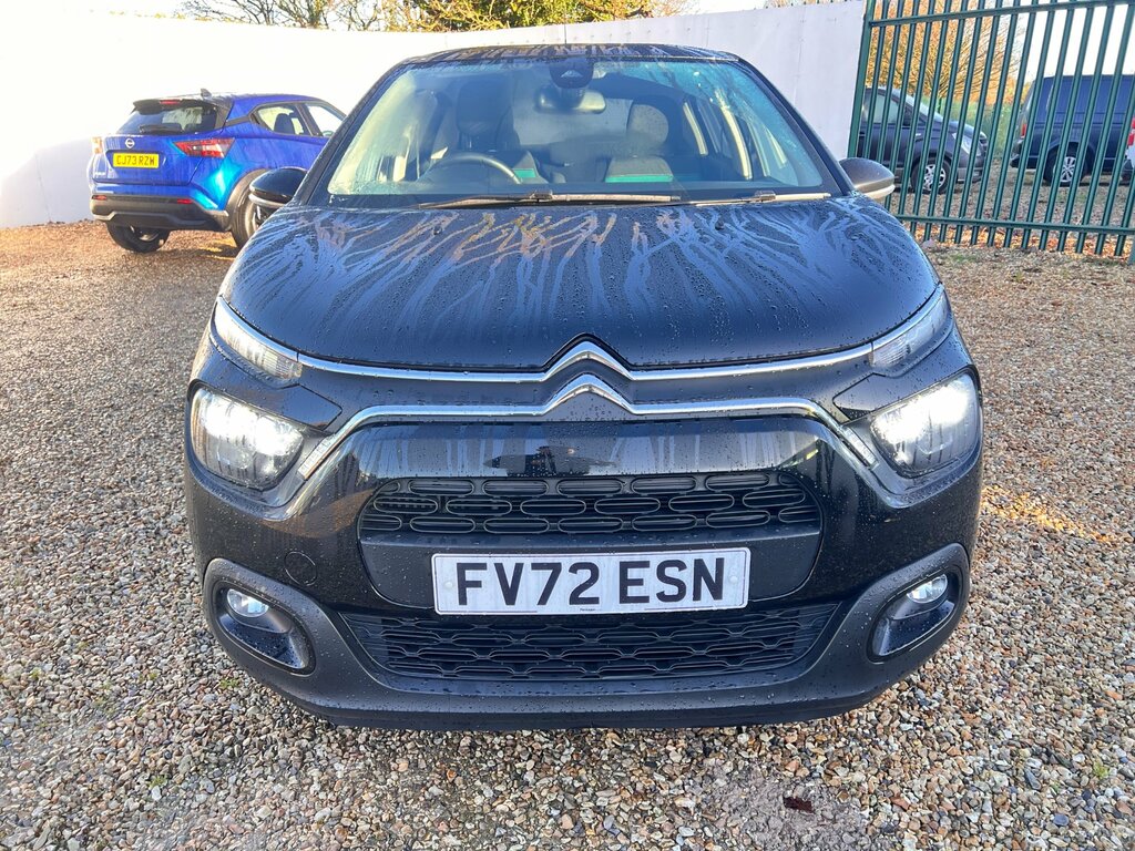 Citroen C3 1.5 Bluehdi Shine Plus Hatchback FV72ESN Black #2