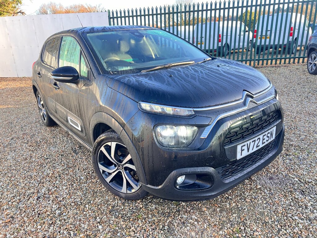Citroen C3 1.5 Bluehdi Shine Plus Hatchback Black