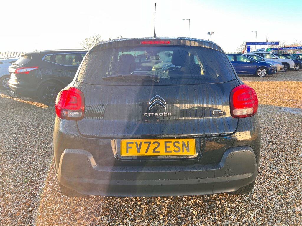 Citroen C3 1.5 Bluehdi Shine Plus Hatchback FV72ESN Black #5