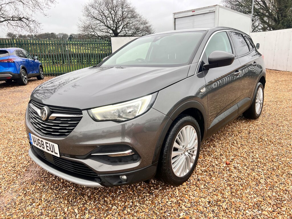 Vauxhall Grandland X 1.5 Turbo D Blueinjection Tech Line Nav Suv Di VU68EUL Grey #4