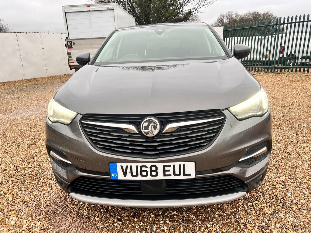Vauxhall Grandland X 1.5 Turbo D Blueinjection Tech Line Nav Suv Di VU68EUL Grey #3
