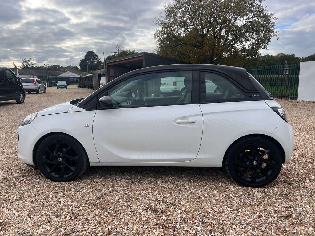 Vauxhall Adam 1.2I Ecoflex Energised Hatchback HN18WXO White #4