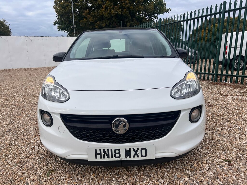 Vauxhall Adam 1.2I Ecoflex Energised Hatchback HN18WXO White #2