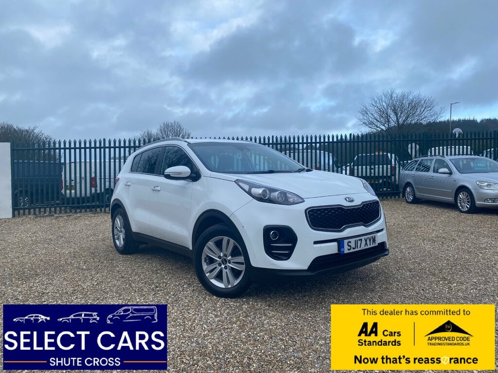 Kia Sportage 1.7 Crdi 2 Suv Euro 6 Ss 114 White