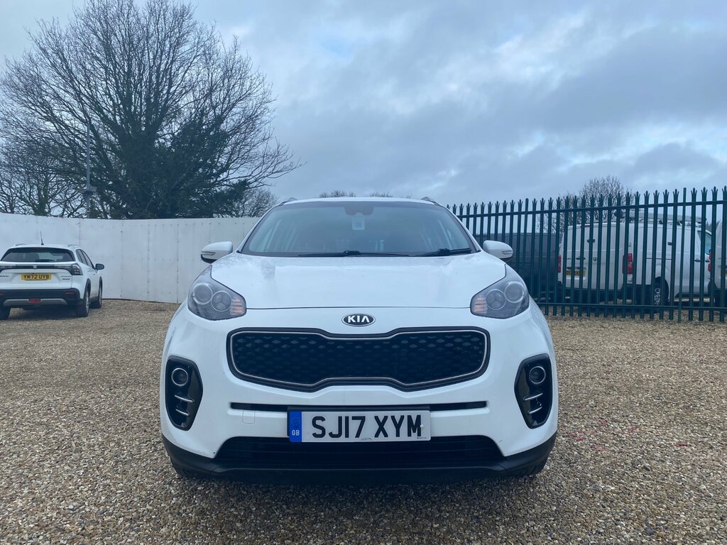 Kia Sportage 1.7 Crdi 2 Suv Euro 6 Ss 114 SJ17XYM White #3