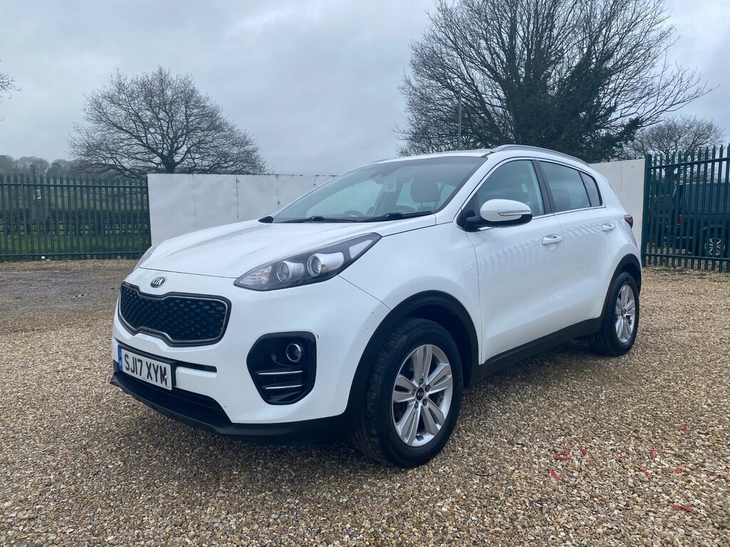 Kia Sportage 1.7 Crdi 2 Suv Euro 6 Ss 114 SJ17XYM White #4