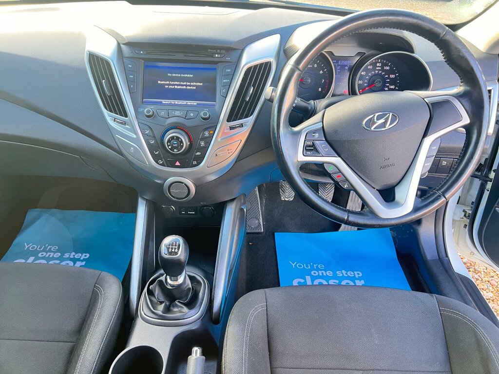 Hyundai Veloster Hatchback White #13
