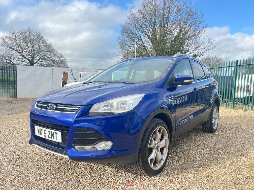 Ford Kuga 2.0 Tdci Titanium Suv Awd Euro 6 WK15ZNT Blue #4