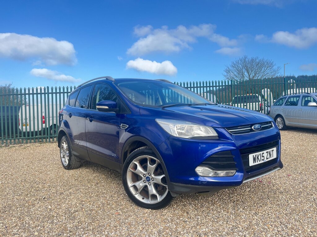 Ford Kuga 2.0 Tdci Titanium Suv Awd Euro 6 WK15ZNT Blue #2