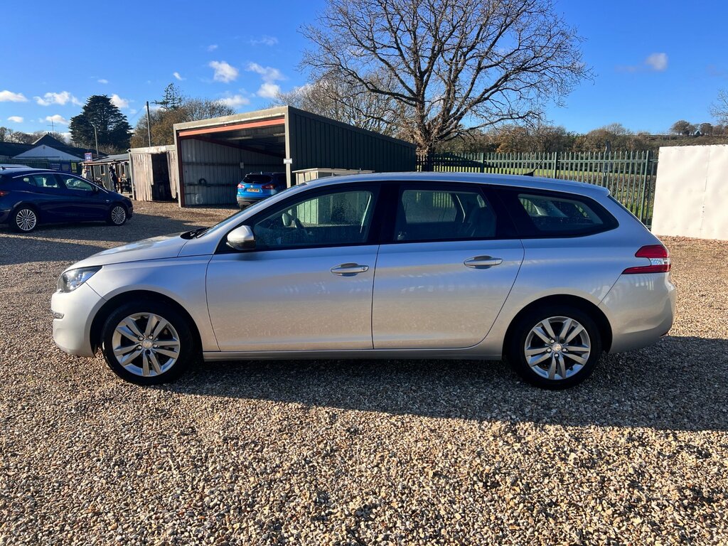 Peugeot 308 SW 1.6 Bluehdi Active Estate Euro 6 SB66OHF Silver #3