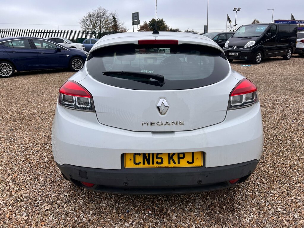 Renault Megane 1.6 Vvt Dynamique Tomtom Coupe E White #6