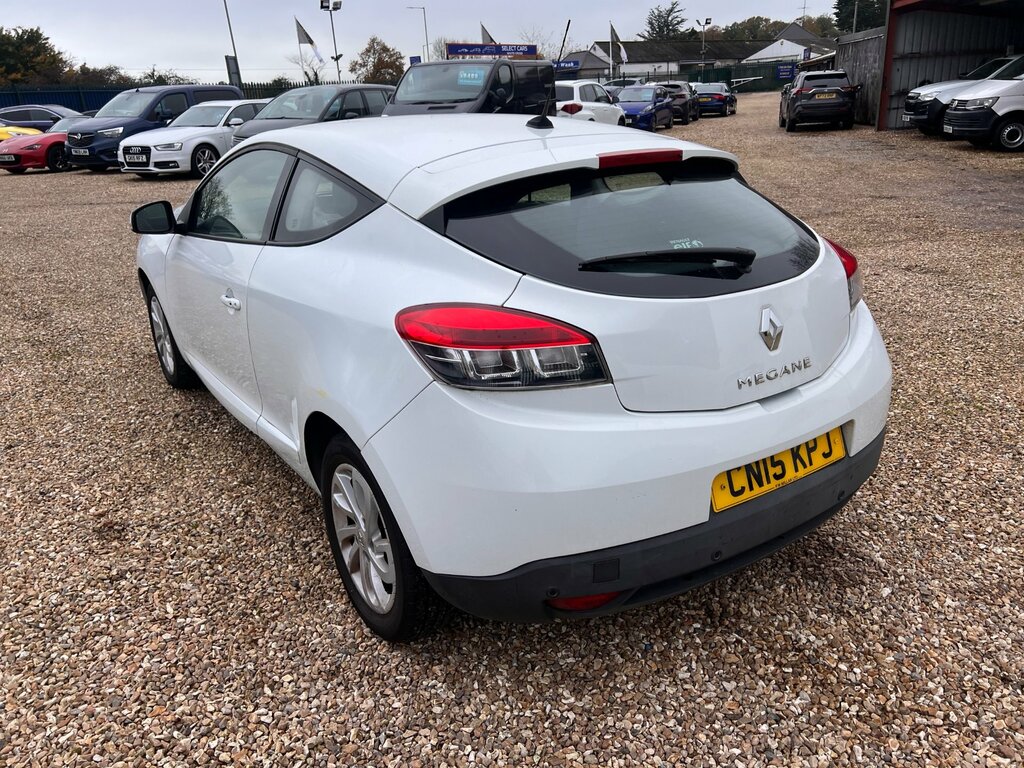 Renault Megane 1.6 Vvt Dynamique Tomtom Coupe E White #5