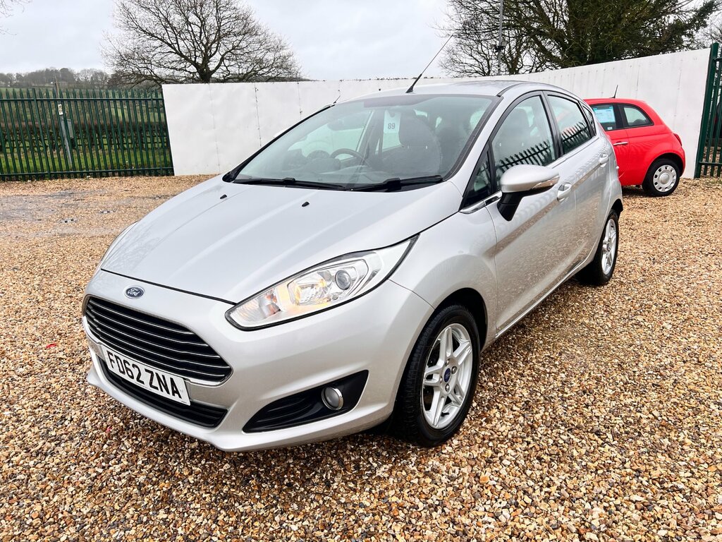 Ford Fiesta 1.0T Ecoboost Zetec Hatchback Eu FD62ZNA Silver #3
