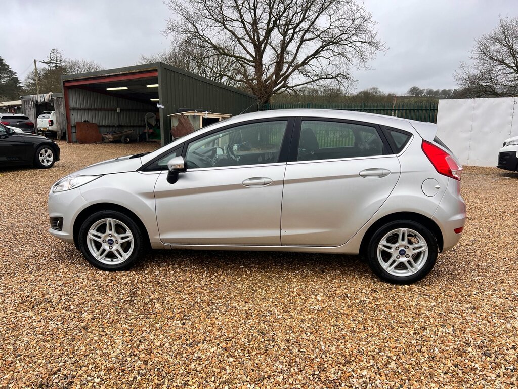 Ford Fiesta 1.0T Ecoboost Zetec Hatchback Eu FD62ZNA Silver #4