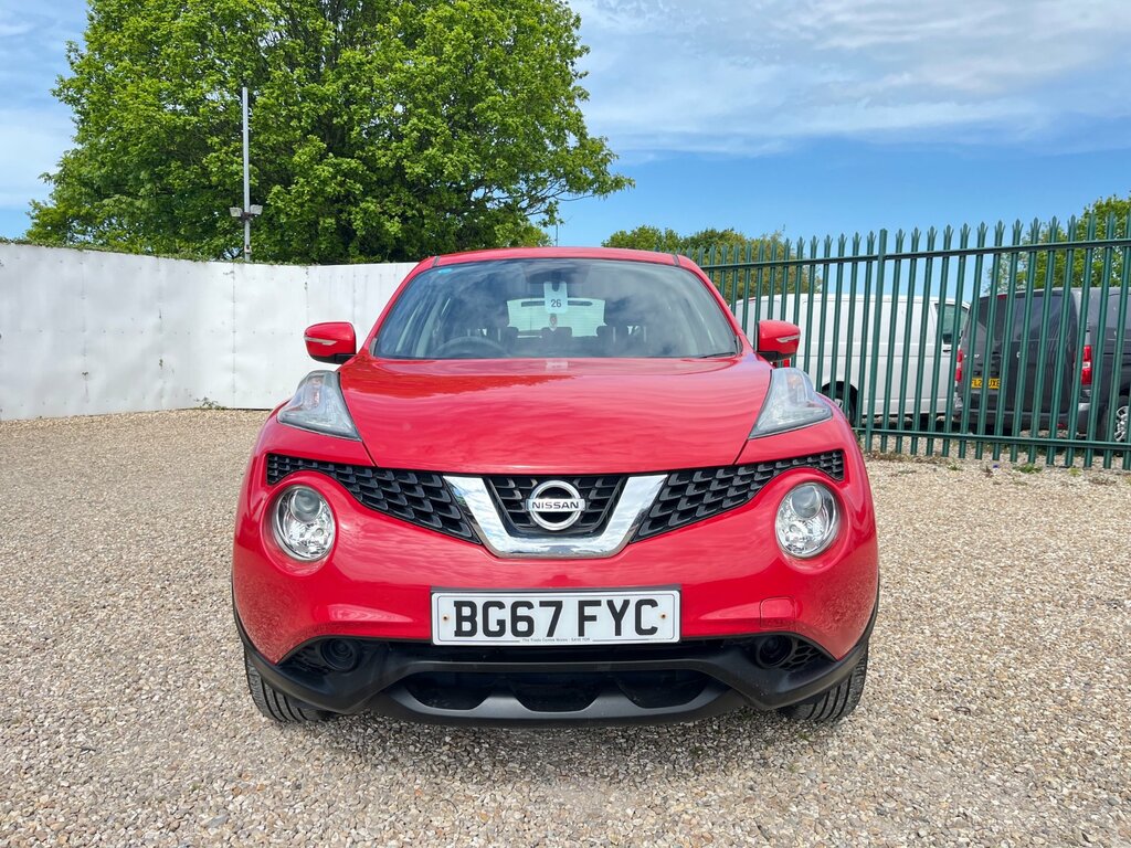 Nissan Juke 1.6 Visia Suv Euro 6 94 Ps BG67FYC Red #3