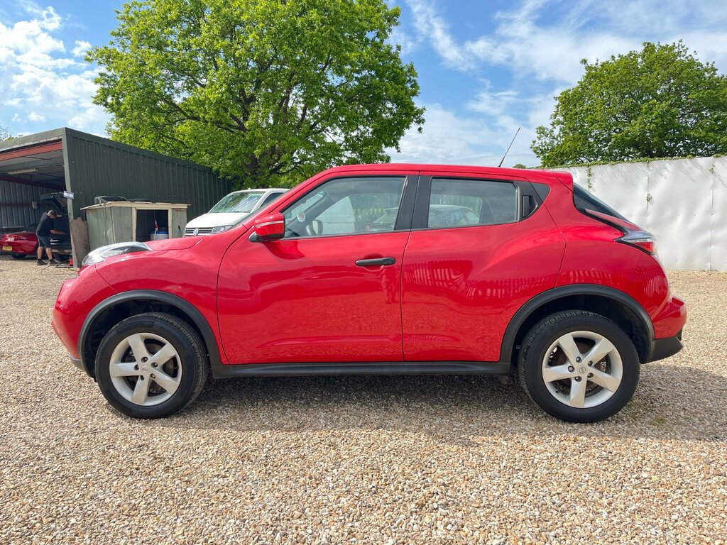 Nissan Juke 1.6 Visia Suv Euro 6 94 Ps BG67FYC Red #5