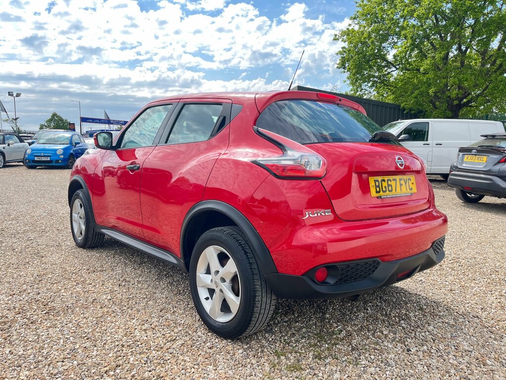 Nissan Juke 1.6 Visia Suv Euro 6 94 Ps BG67FYC Red #6