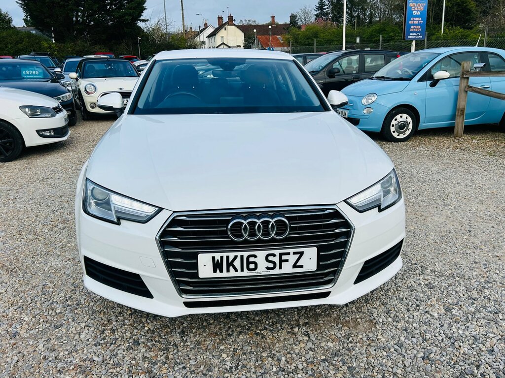 Audi A4 1.4 Tfsi Se Saloon Euro 6 Ss WK16SFZ White #4