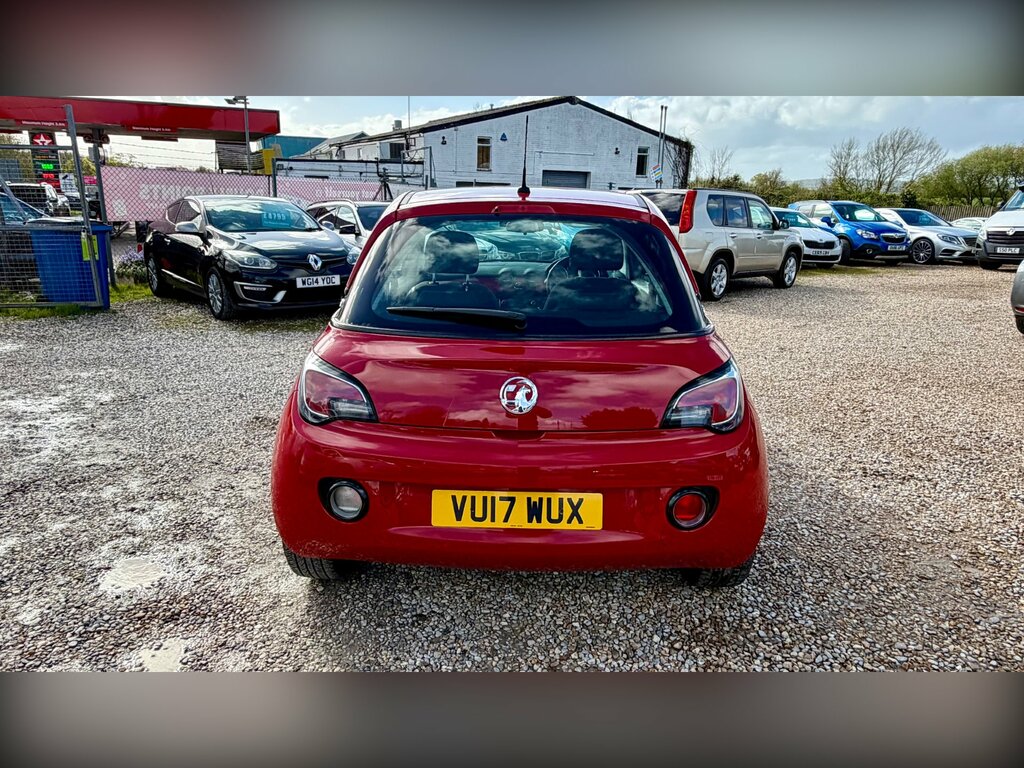 Vauxhall Adam 1.2I Jam Hatchback Euro 6 70 Ps VU17WUX Red #6