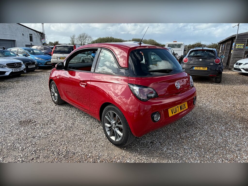 Vauxhall Adam 1.2I Jam Hatchback Euro 6 70 Ps VU17WUX Red #5
