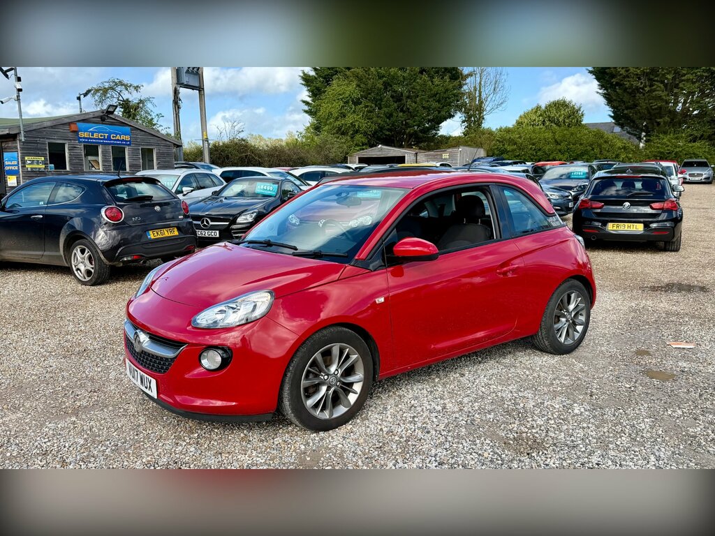 Vauxhall Adam 1.2I Jam Hatchback Euro 6 70 Ps VU17WUX Red #4