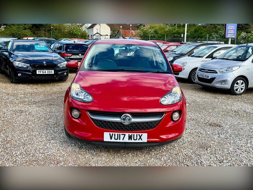 Vauxhall Adam 1.2I Jam Hatchback Euro 6 70 Ps VU17WUX Red #3