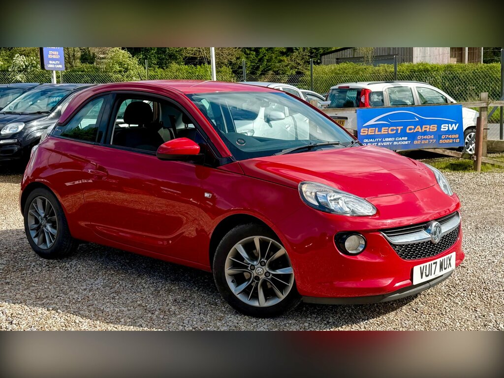Vauxhall Adam 1.2I Jam Hatchback Euro 6 70 Ps Red