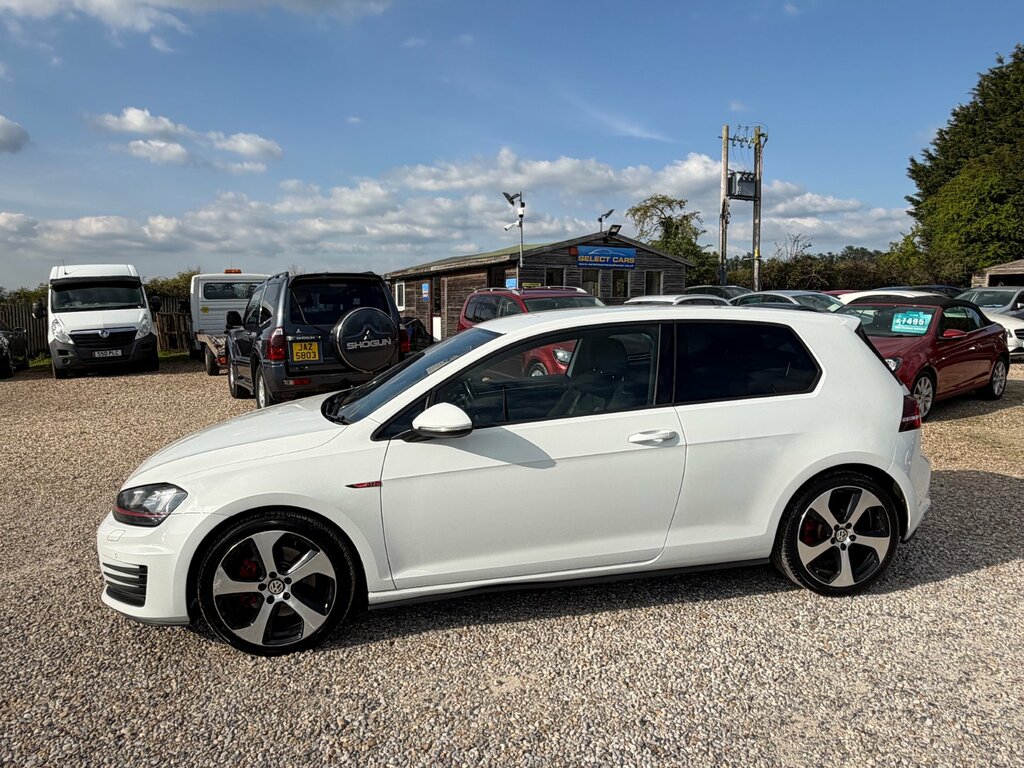 Volkswagen Golf 2.0 Tsi Bluemotion Tech Gti Launch Hatchback P VK15XYP White #6