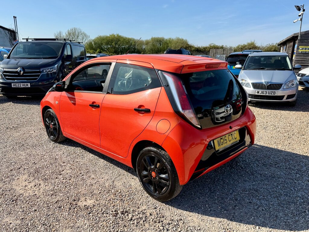 Toyota Aygo 1.0 Vvt-i X-cite Hatchback Euro WG15CXC Orange #6
