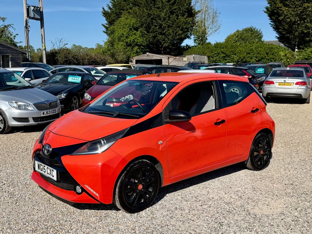 Toyota Aygo 1.0 Vvt-i X-cite Hatchback Euro WG15CXC Orange #4