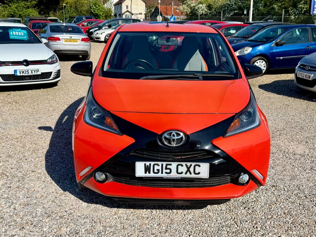 Toyota Aygo 1.0 Vvt-i X-cite Hatchback Euro WG15CXC Orange #3
