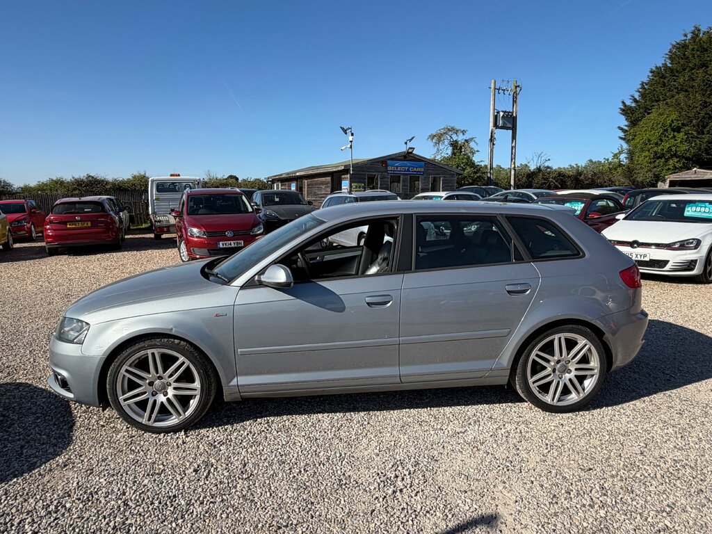 Audi A3 2.0 Tdi S Line Sportback Euro 5 YF11BNE Silver #6