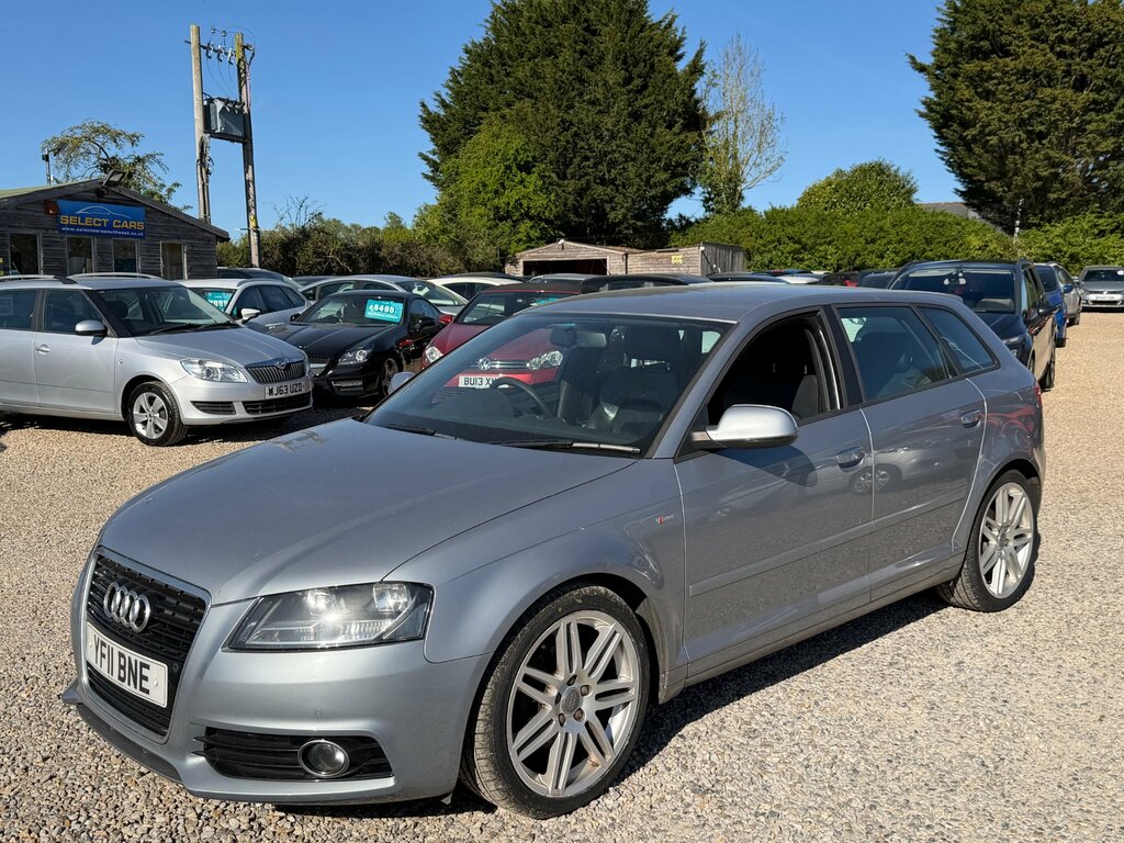 Audi A3 2.0 Tdi S Line Sportback Euro 5 YF11BNE Silver #5