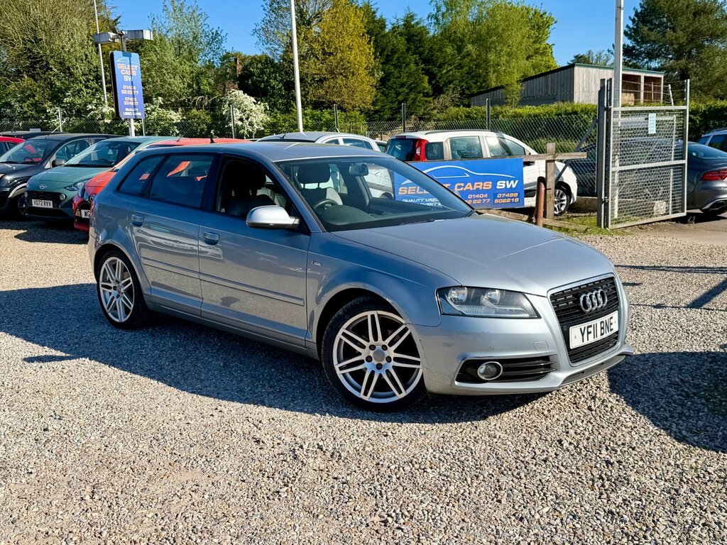 Audi A3 2.0 Tdi S Line Sportback Euro 5 Silver