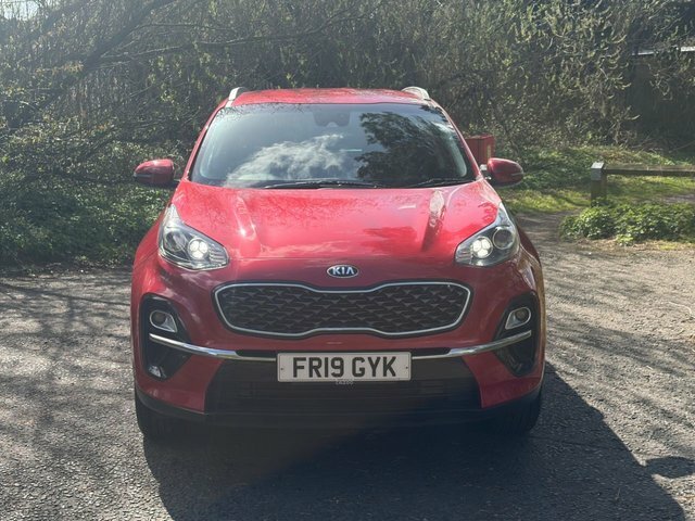 Kia Sportage 2019 1.6 Gdi 2 Suv Euro 6 Ss FR19GYK Red #3