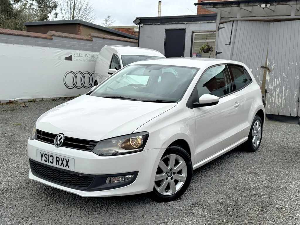 Volkswagen Polo Hatchback 1.2 Match Edition 201313 YS13RXX White #3