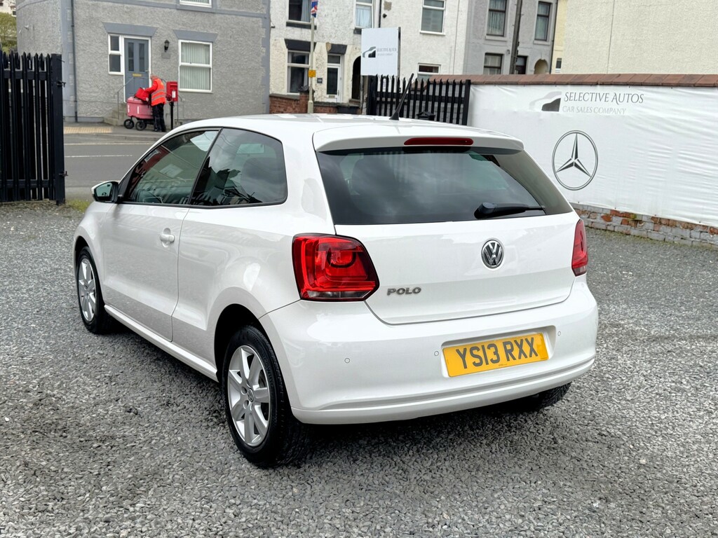 Volkswagen Polo Hatchback 1.2 Match Edition 201313 YS13RXX White #6