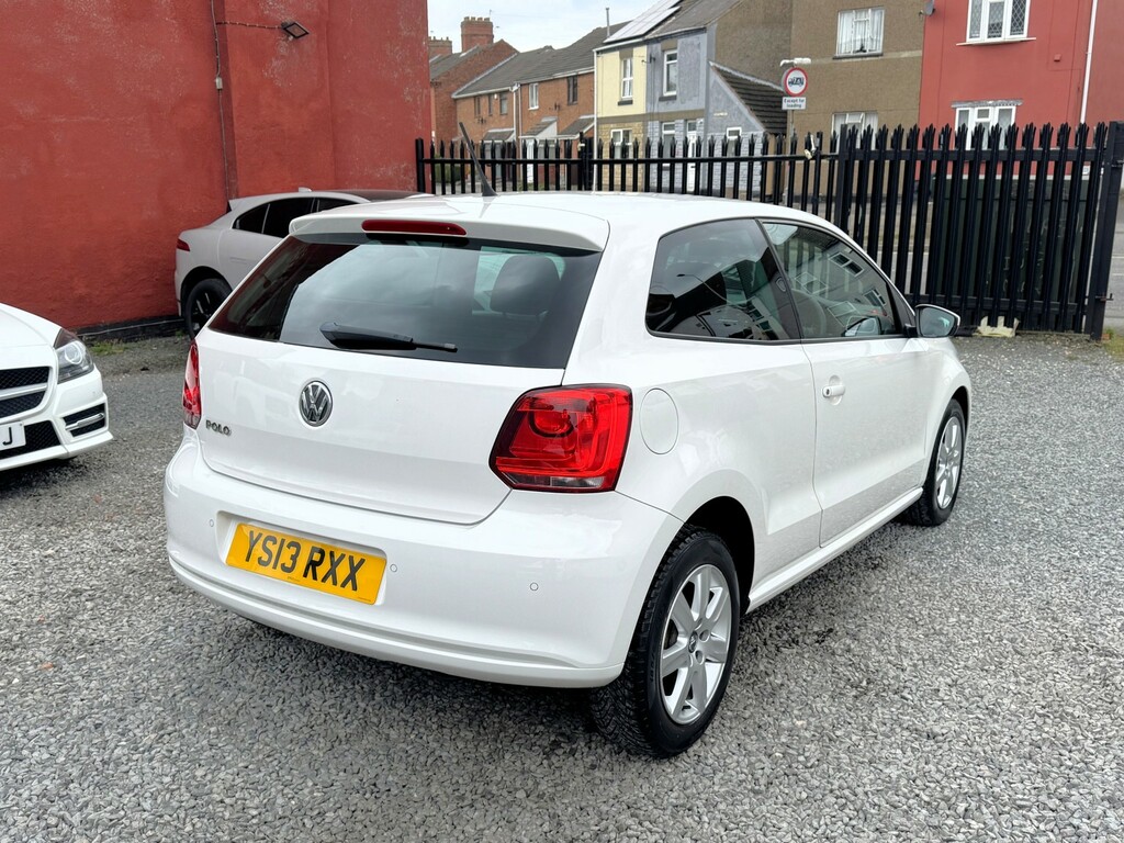 Volkswagen Polo Hatchback 1.2 Match Edition 201313 YS13RXX White #4