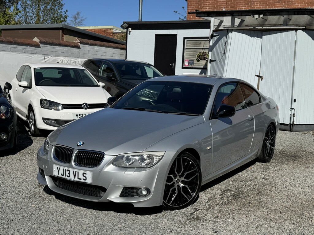 BMW 3 Series Coupe 2.0 320D Sport Plus Edition Euro 5 Ss YJ13VLS Silver #3