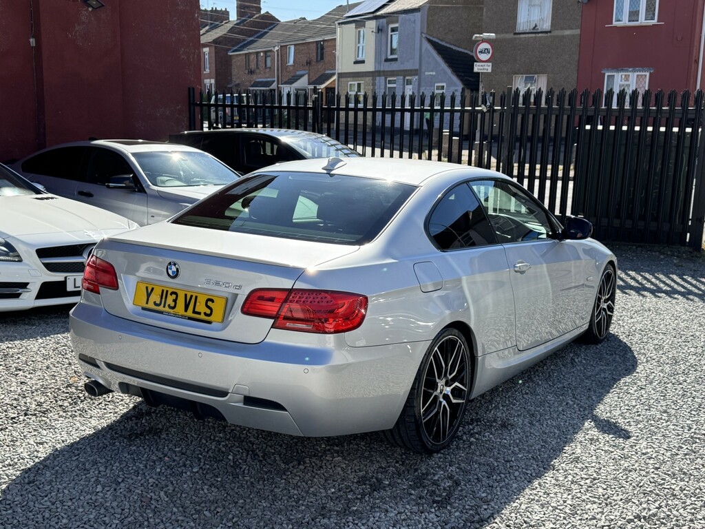 BMW 3 Series Coupe 2.0 320D Sport Plus Edition Euro 5 Ss YJ13VLS Silver #4