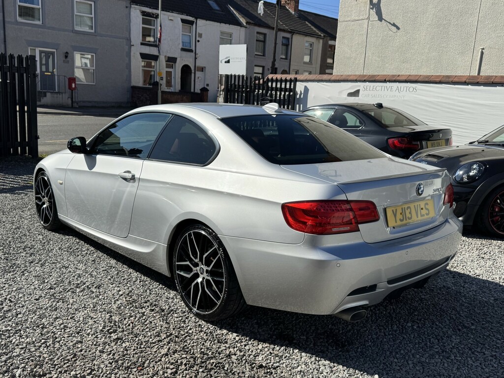 BMW 3 Series Coupe 2.0 320D Sport Plus Edition Euro 5 Ss YJ13VLS Silver #6